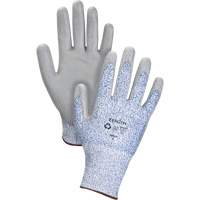 Gants &eacute;lastiques &eacute;cologiques r&eacute;sistants &agrave; la coupe, Taille 10, Calibre 13, Rev&ecirc;tement Polyur&eacute;thane, Enveloppe en PEHP/rPET, ASTM ANSI niveau A2 MAS Chibougamau