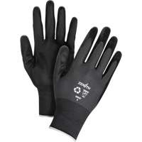 Gants &eacute;cologiques enduits et perm&eacute;ables &agrave; l'air, 8, R&ecirc;vetement Mousse de nitrile, Calibre 21, Enveloppe en Nylon/rPET MAS Chibougamau