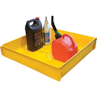 Flexible Utility Tray, 12" L x 12" W x 2 US gal. Spill Capacity MAS Chibougamau
