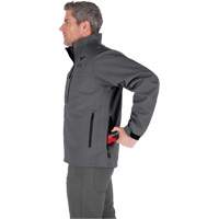 Manteau chauffante M12 ToughShell (manteau seulement), Hommes, Moyen, Gris MAS Chibougamau