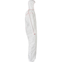 Combinaisons SFR avec cagoule, Moyen, Blanc, Tyvek 400 MAS Chibougamau