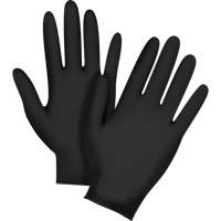 Emballages de gants jetables pour machine distributrice, Petit, Nitrile, 5 mils, Sans poudre, Noir, Classe 2 MAS Chibougamau