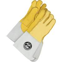 Welder's Gloves with 5.5" Cuff, Grain Cowhide, Size 10.5 MAS Chibougamau