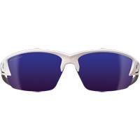 Khor G2 Safety Glasses, Blue Mirror Lens, Anti-Scratch/Polarized, ANSI Z87+/MCEPS GL-PD 10-12/Meets/Exceeds CSA Z94.3 MAS Chibougamau