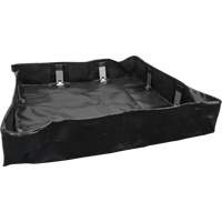 Collapsible Berm, 30 US gal. Capacity, 2' W x 4' L x 6" H, Snap-Up Bracket MAS Chibougamau