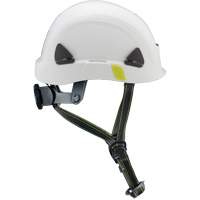 Fibre Metal Climbing Style Safety Helmet, Meets CSA Type 2, Ratchet Suspension, Non-Vented MAS Chibougamau