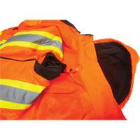 Parka d'hiver imperm&eacute;able 7-en-1, Orange haute visibilit&eacute;, 2T-Grand MAS Chibougamau