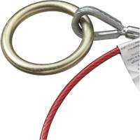 AS-21210-6 6' Cable Anchor with Snap Hook & O-Ring, Sling, Temporary Use MAS Chibougamau