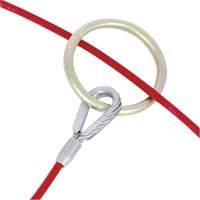 AS-21110-4 4' Cable Anchor with O-Ring Ends, Sling, Permanent Use MAS Chibougamau
