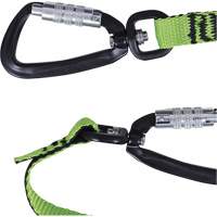 TT-9903 Slim Line Tool Lanyard, Bungee, Dual Carabiner MAS Chibougamau
