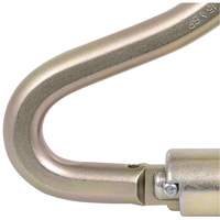 CP-04011-1 Zinc Plated Carabiner with 2" Gate Opening, Steel MAS Chibougamau