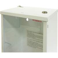 Light-Duty Fire Extinguisher Cabinet, 8" W x 22" H x 6" D MAS Chibougamau