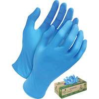 Tri-Polymer Disposable Gloves, Small, Polyethylene, 5-mil, Powder-Free, Blue MAS Chibougamau
