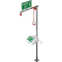 Combination Shower with Closed ABS Bowl & Botton Inlet, Pedestal MAS Chibougamau