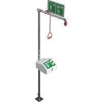 Combination Shower with Closed ABS Bowl & Bottom Inlet, Pedestal MAS Chibougamau