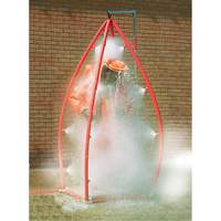 16-Nozzle Portable Decontamination Shower, Meets None MAS Chibougamau
