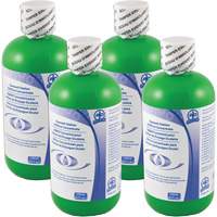 Additive to Preserve Water in Self-Contained Emergency Eye Wash Stations, Canada, 4 Pack, 8 oz. MAS Chibougamau