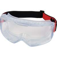 GoggleGear 3000 Series Protective Goggles, Clear Lens, Anti-Fog/Anti-Scratch, Indirect Vent MAS Chibougamau