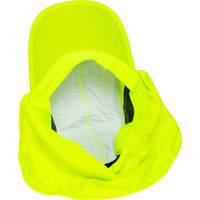Chapeaux de refroidissement avec voiles pour le cou, Lime haute visibilit&eacute; MAS Chibougamau