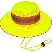Chapeau de p&ecirc;cheur &agrave; refroidissement par &eacute;vaporation, Lime haute visibilit&eacute; MAS Chibougamau
