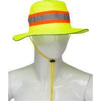 Chapeau de p&ecirc;cheur &agrave; refroidissement par &eacute;vaporation, Lime haute visibilit&eacute; MAS Chibougamau