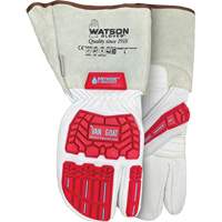 Van Goat 1-Finger Cut-Resistant Mitts, Size Medium, Goatskin Shell, ASTM ANSI Level A7 MAS Chibougamau