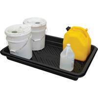 Spill Tray, 24" L x 36" W x 4.5" H, 18 US gal. Spill Capacity MAS Chibougamau