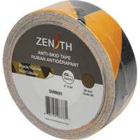 Anti-Skid Tape, 2" x 60', Black & Yellow MAS Chibougamau