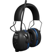 Black & Blue Air Defender AM/FM BT Earmuffs, Headband Style, 25 dB MAS Chibougamau