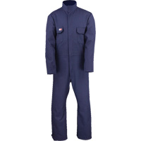 Westex UltraSoft&reg; Welder's Coverall - Regular, Size Small, Navy Blue MAS Chibougamau