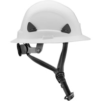 Fibre Metal Climbing Style Helmet with Full Brim, Meets CSA Type 2, Ratchet Suspension, Non-Vented MAS Chibougamau