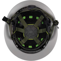 Fibre Metal Climbing Style Helmet with Full Brim, Meets CSA Type 2, Ratchet Suspension, Vented MAS Chibougamau