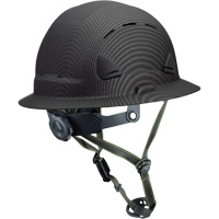 Fibre Metal Climbing Style Helmet with Full Brim, Meets CSA Type 2, Ratchet Suspension, Vented MAS Chibougamau