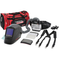 VIKING 3350 XG Auto-Darkening PAPR with Extended Battery, Welding Helmet, Lithium-Ion Battery MAS Chibougamau