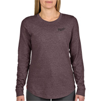 FREEFLEX Long-Sleeve Hybrid T-Shirt, Women's, X-Small, Purple MAS Chibougamau