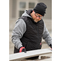 FREEFLEX Lightweight Insulated Vest, Men's, Small, Black MAS Chibougamau