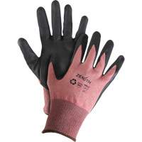 Gants &eacute;cologiques, l&eacute;gers, et r&eacute;sistants &agrave; la coupe, &agrave; haute dext&eacute;rit&eacute;, Taille 10, Calibre 18, Rev&ecirc;tement Mousse de nitrile, Enveloppe en Acier inoxydable/PEHP/rPET, ASTM ANSI niveau A4 MAS Chibougamau