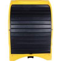 4-Drum Hard Cover Spill Pallet, 68.11" L x 61.61" W x 83.07" H, 1433 lbs. Load Capacity MAS Chibougamau