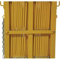 Expandable Barrier, 84" H x 20' L, Yellow MAS Chibougamau