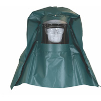 Cagoule anti-&eacute;claboussures chimiques et casquette rigide avec visi&egrave;re r&eacute;sistante aux produits chimiques MAS Chibougamau