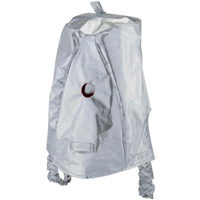 Cagoule r&eacute;fl&eacute;chissant la chaleur avec fen&ecirc;tre transparente dor&eacute;e MAS Chibougamau