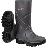 Bottes de s&eacute;curit&eacute; int&eacute;grales Boss avec semelle interm&eacute;diaire et prot&egrave;ge-m&eacute;tatarse interne, Polyur&eacute;thane thermique, Embout Acier, Semelle R&eacute;sistant aux perforations, Pointure 6 MAS Chibougamau