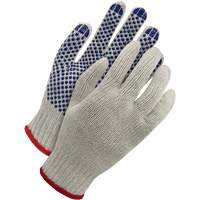 Deny&reg; Poly-Cotton Glove with PVC Dots, Size Small MAS Chibougamau
