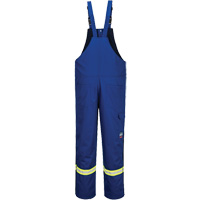 Pantalon &agrave; bavette isol&eacute; 88/12 Bizflame, Coton/Nylon, Petit, Bleu MAS Chibougamau