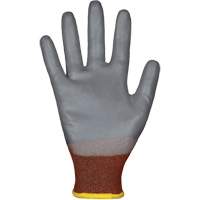 Dexterity Pro S21TAXRPU Cut Protection Gloves, Size 5, 21 Gauge, Polyurethane Coated, Nylon/TenActiv Shell, ASTM ANSI Level A5 MAS Chibougamau