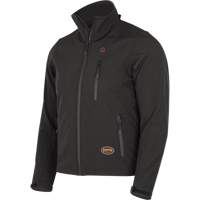 Veste chauffante Softshell, Hommes, Petit, Noir MAS Chibougamau