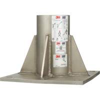 DBI-SALA&reg; Confined Space Floor Mount High Capacity Davit Mast Base, Stainless Steel MAS Chibougamau