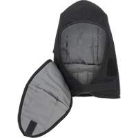 Doublure matelass&eacute;e ignifug&eacute;e Pioneer 766A pour casque de s&eacute;curit&eacute; avec embout buccal amovible, Noir/Gris, Coton/FR-Tech/Modacrylique/Nylon MAS Chibougamau