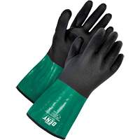 Chemical-Resistant Gloves with Cut-Resistant Lining, Size 6/X-Small, 12" L, PVC MAS Chibougamau
