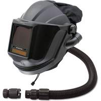 Masque respiratoire &agrave; adduction d'air et masque de soudage &agrave; visi&egrave;re relevable avec lentille ADF et valve de contr&ocirc;le MAXSHIELD, Universel, Pi&egrave;ce faciale MAS Chibougamau